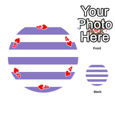 Horizontal Stripes Front - Heart4