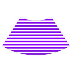 Horizontal Stripes Skirt Back