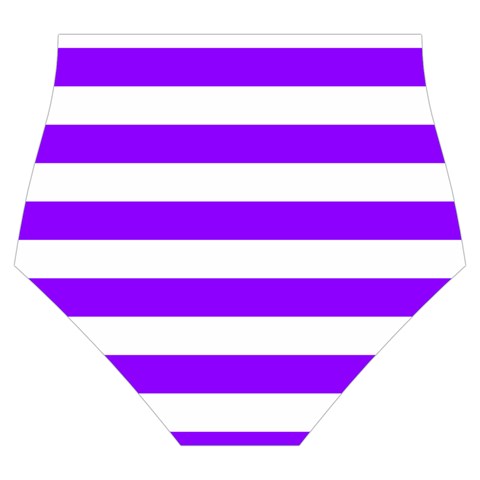 Horizontal Stripes Bottom Back