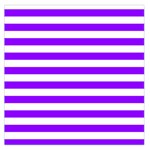 Horizontal Stripes - White and Violet Large Satin Scarf (Square)