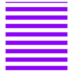 Horizontal Stripes Back