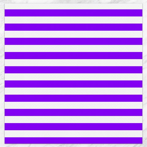 Horizontal Stripes 11.4 x11.56  Canvas - 1