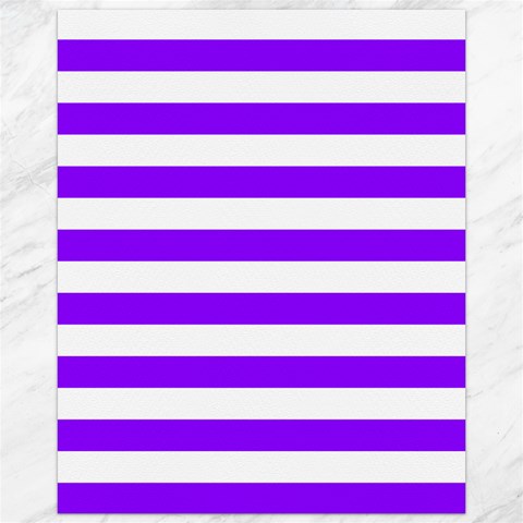 Horizontal Stripes 15.75 x19.29  Canvas - 1