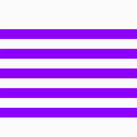 Horizontal Stripes 7 x5  Photo Card - 1