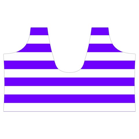Horizontal Stripes Top Back