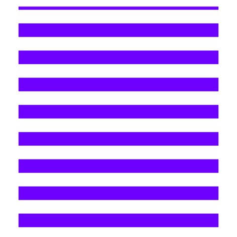 Horizontal Stripes Front