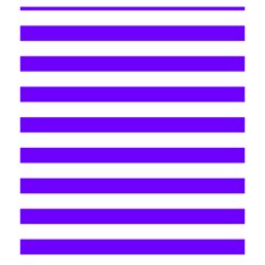 Horizontal Stripes Back