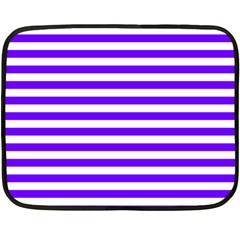 Horizontal Stripes 35 x27  Blanket Front