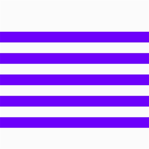 Horizontal Stripes 7 x5  Photo Card - 1