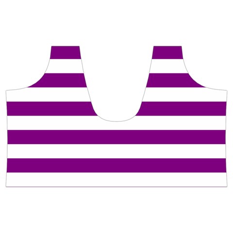 Horizontal Stripes Top Back