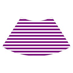 Horizontal Stripes Skirt Back