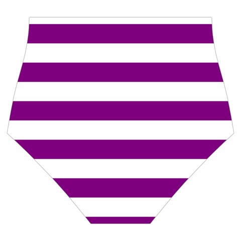 Horizontal Stripes Bottom Back
