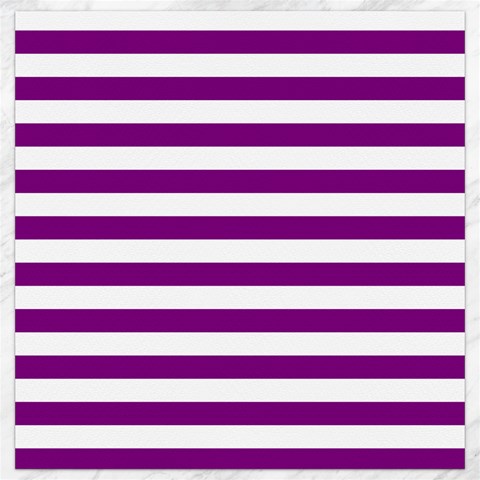 Horizontal Stripes 15.2 x15.41  Canvas - 1