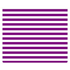 Horizontal Stripes 50 x40  Blanket Front