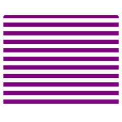 Horizontal Stripes 60 x50  Blanket Front
