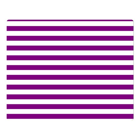Horizontal Stripes 80 x60  Blanket Front