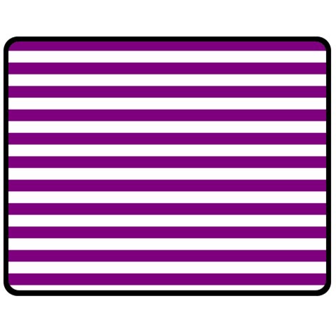 Horizontal Stripes 60 x50  Blanket Front