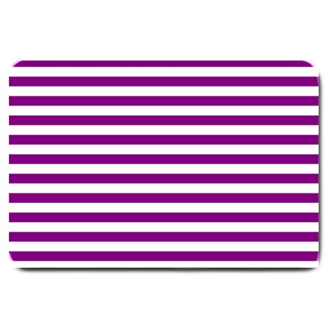 Horizontal Stripes 30 x20  Door Mat