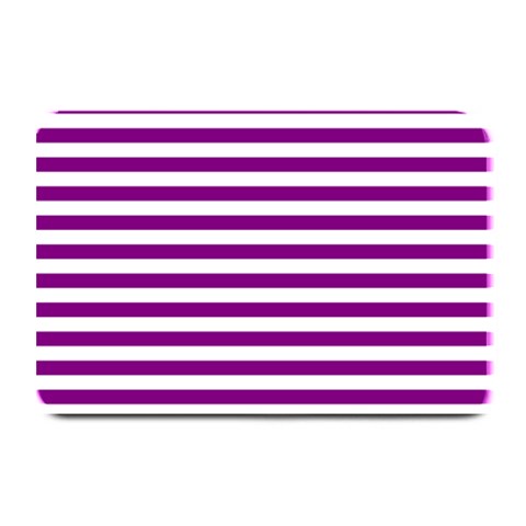 Horizontal Stripes 18 x12  Plate Mat