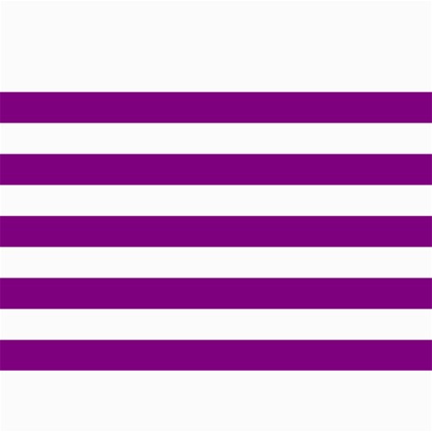 Horizontal Stripes 7 x5  Photo Card - 2