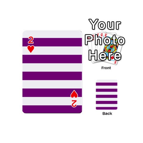 Horizontal Stripes Front - Heart2