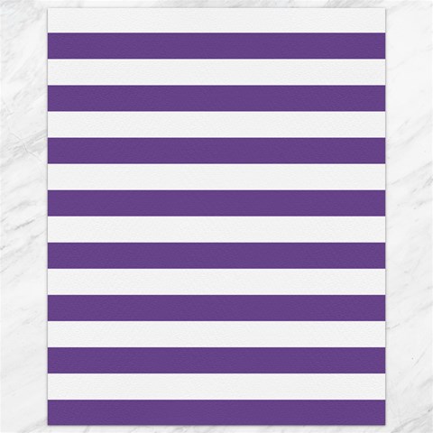 Horizontal Stripes 15.75 x19.29  Canvas - 1