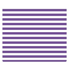 Horizontal Stripes 50 x40  Blanket Back