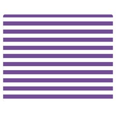 Horizontal Stripes 60 x50  Blanket Back