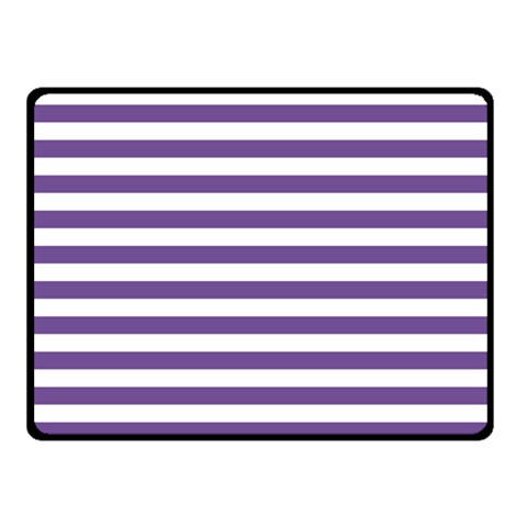 Horizontal Stripes 50 x40  Blanket Front