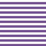 Horizontal Stripes - White and Dark Lavender Violet ScrapBook Page 12  x 12 