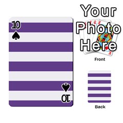 Horizontal Stripes Front - Spade10