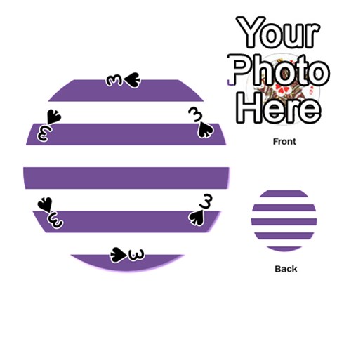 Horizontal Stripes Front - Spade3