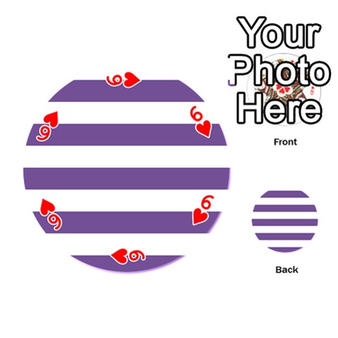 Horizontal Stripes Front - Heart6