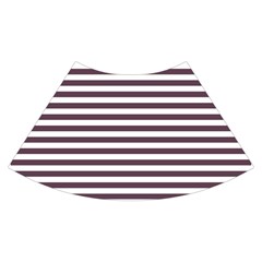 Horizontal Stripes Skirt Back