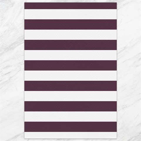Horizontal Stripes 19.62 x28.9  Canvas - 1