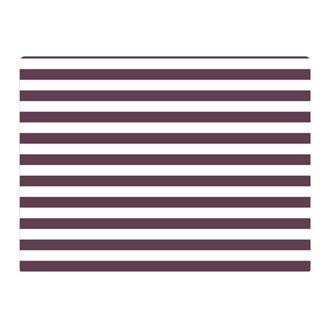 Horizontal Stripes 35 x27  Blanket Front