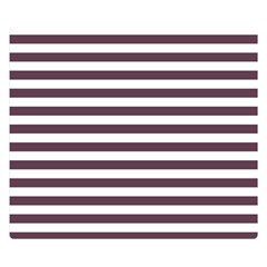 Horizontal Stripes 50 x40  Blanket Back