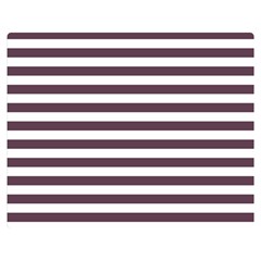 Horizontal Stripes 60 x50  Blanket Back