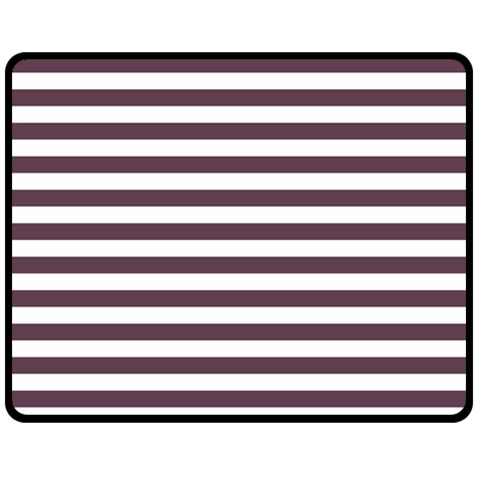 Horizontal Stripes 60 x50  Blanket Front