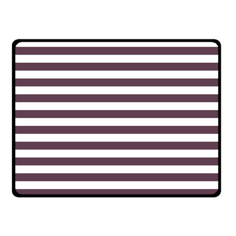 Horizontal Stripes 50 x40  Blanket Front