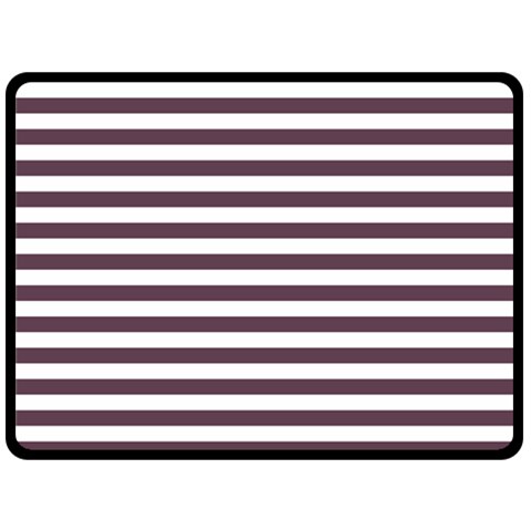 Horizontal Stripes 80 x60  Blanket Front