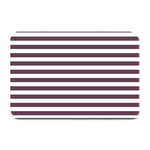 Horizontal Stripes 18 x12  Plate Mat
