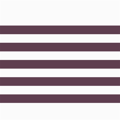 Horizontal Stripes 7 x5  Photo Card - 1