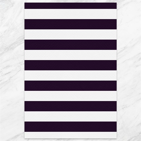 Horizontal Stripes 11.88 x17.36  Canvas - 1