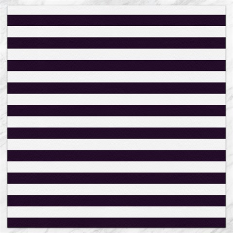 Horizontal Stripes 15.2 x15.41  Canvas - 1