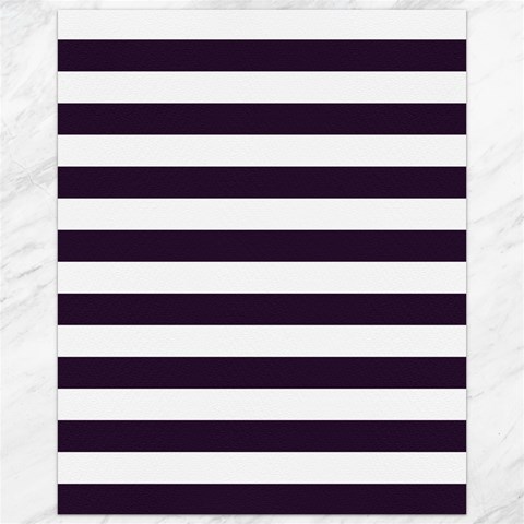 Horizontal Stripes 15.75 x19.29  Canvas - 1