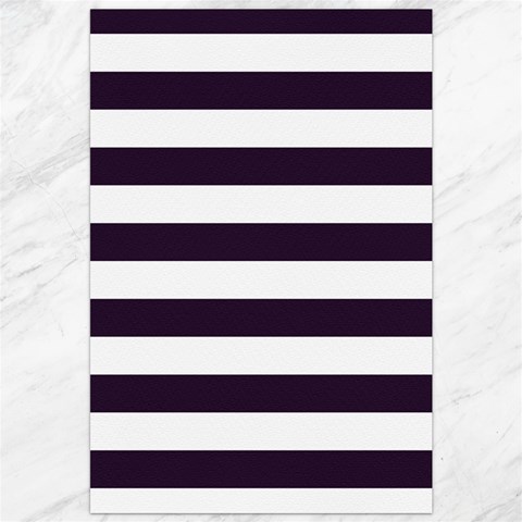 Horizontal Stripes 19.62 x28.9  Canvas - 1