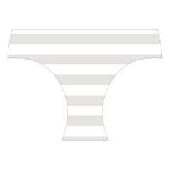 Horizontal Stripes Front Bottom