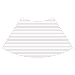 Horizontal Stripes Skirt Back