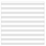 Horizontal Stripes - White and Platinum Gray Large Satin Scarf (Square)